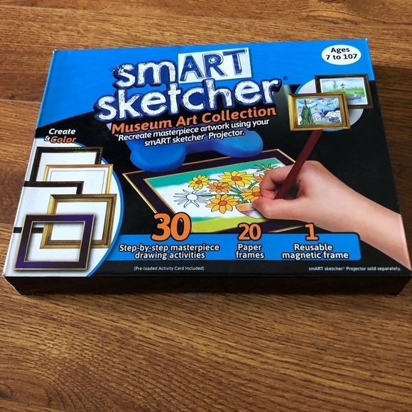 Smart Sketcher Museum art Collection Create and Color set - Picture 1 of 2